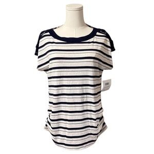 89th Madison Linen Blend Shirt SZ MED‎ NWT